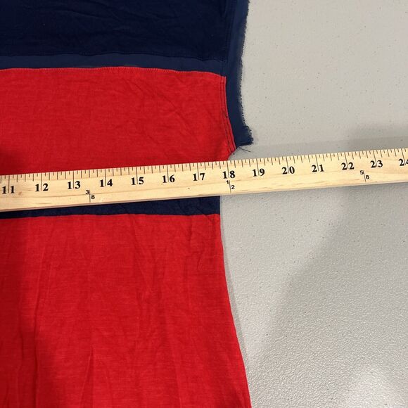 Jason‎ Wu Target Dress Medium Red Striped Lightweight Casual Blue Jersey Shift - Picture 9 of 11